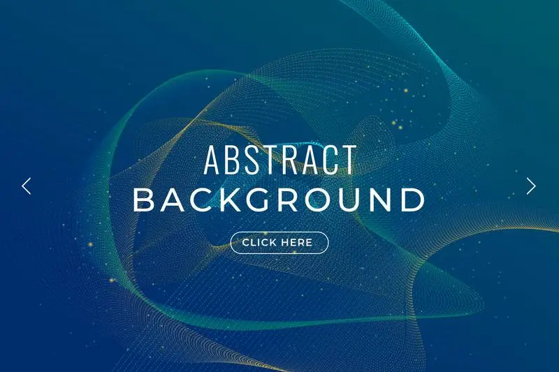 Abstract Background with Wavy Particles