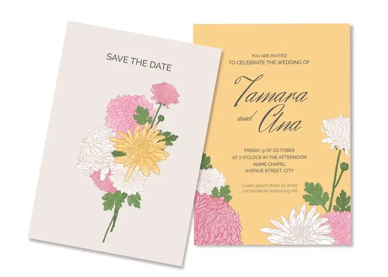 Floral Hand-Drawn Posters Collection
