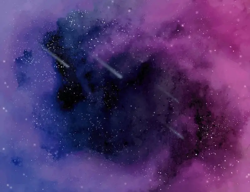 Watercolor Stellar Background