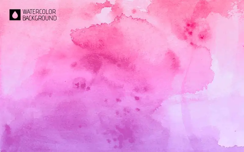 Pink Watercolor Background