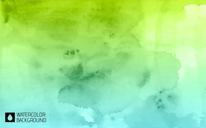 Background Gradient in Watercolor