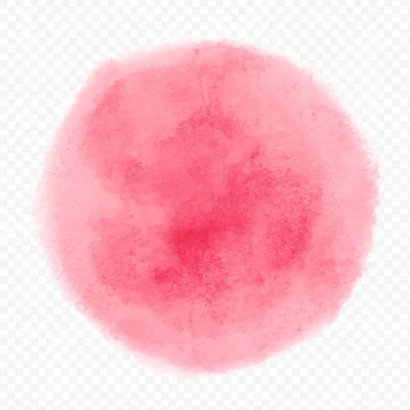 Red Watercolor Dot