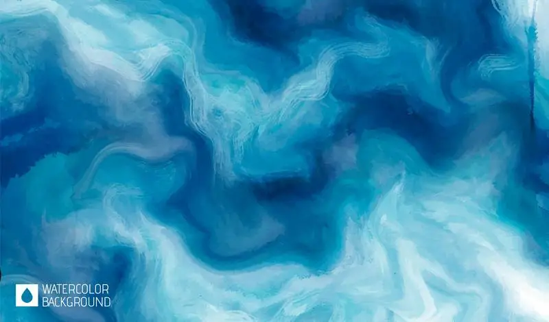 Misty Blue Background