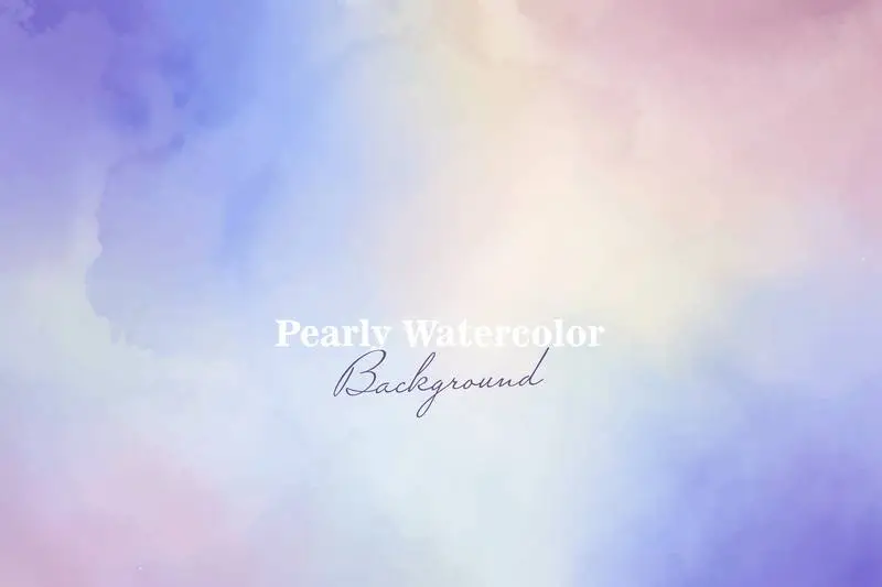 Pearly Watercolor Background
