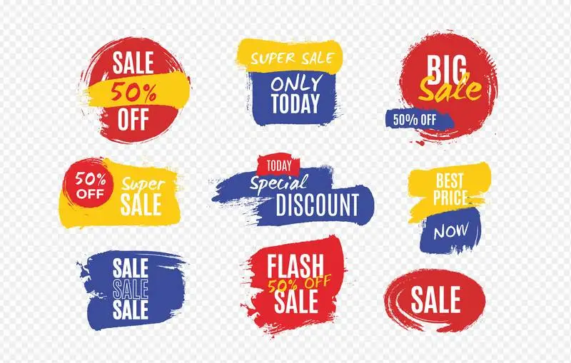 Colorful Painted Set for Sale