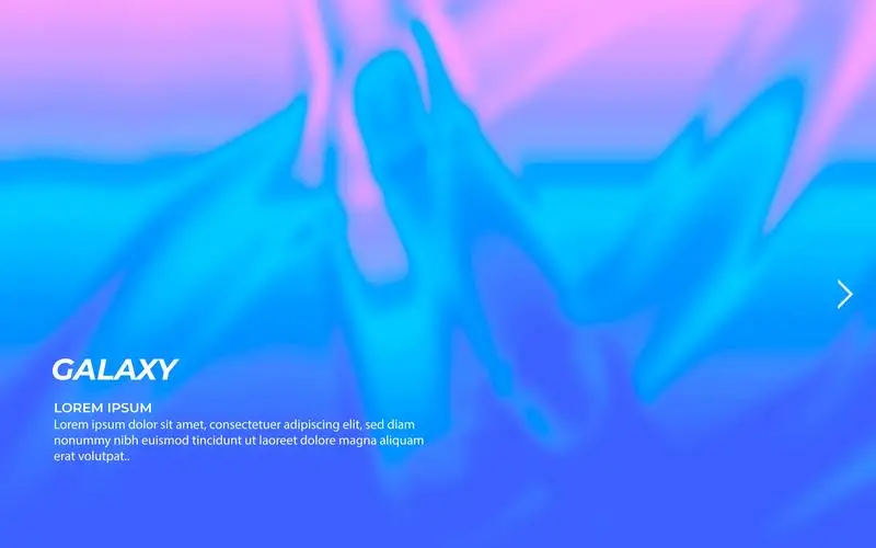 Holographic Blue and Pink Background