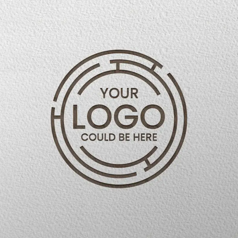 Engraved Logo Mockup