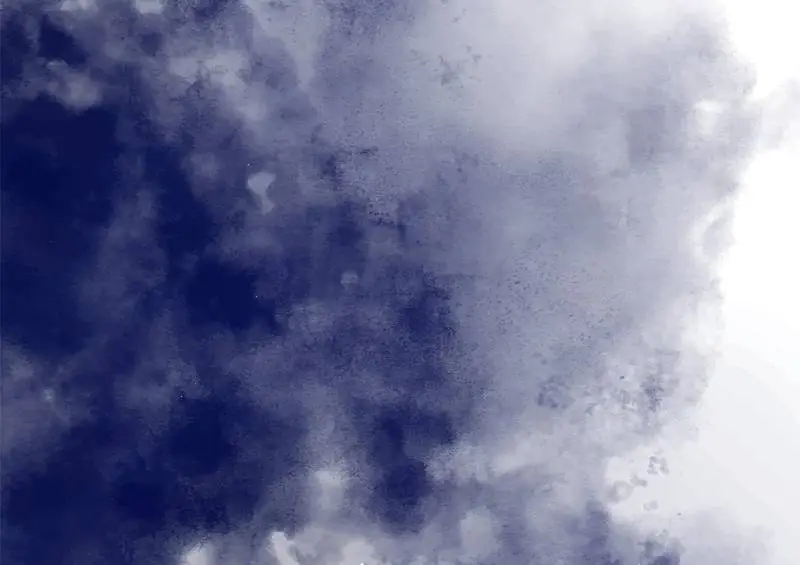Blue and White Ink Background