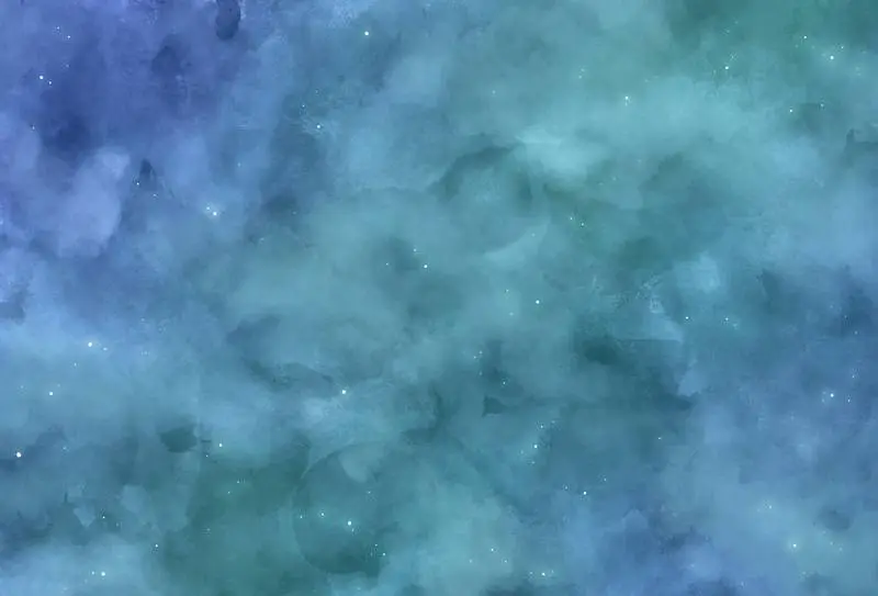 Turquoise Galaxy Background