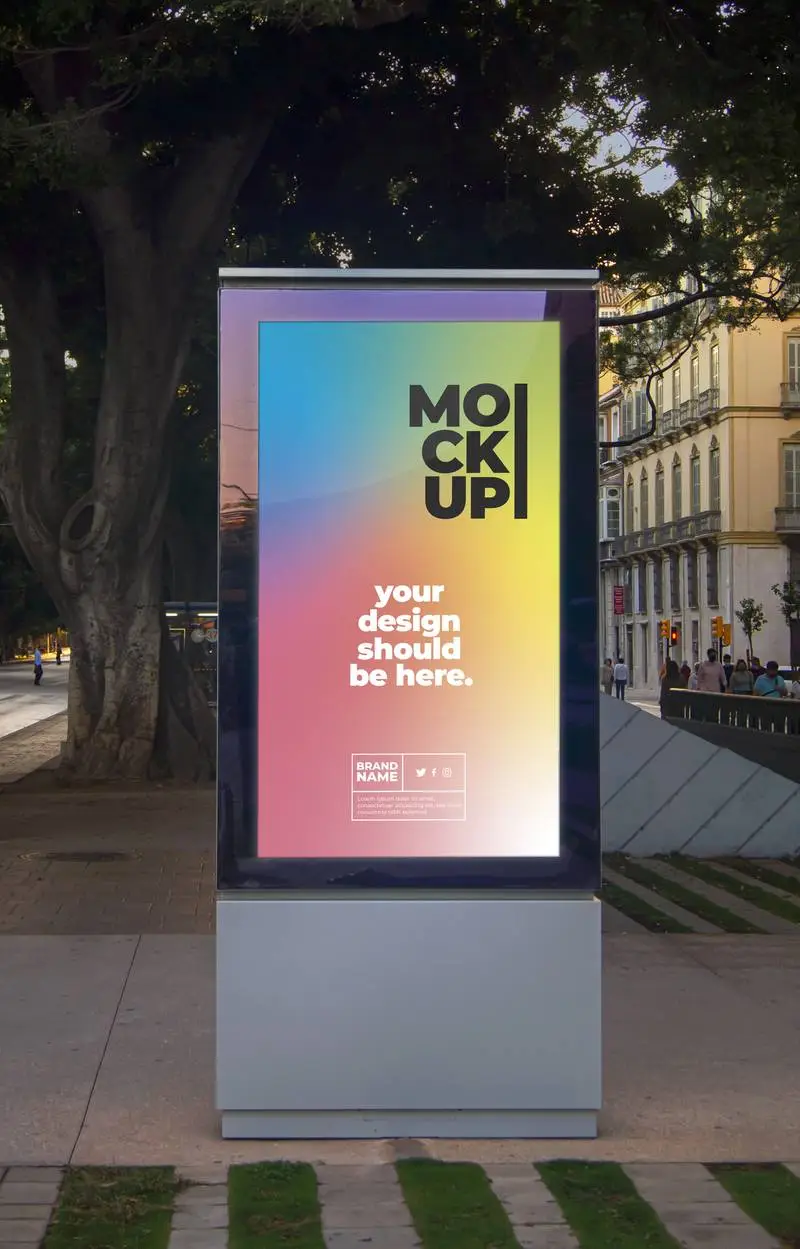 Urban Street Poster Mockup