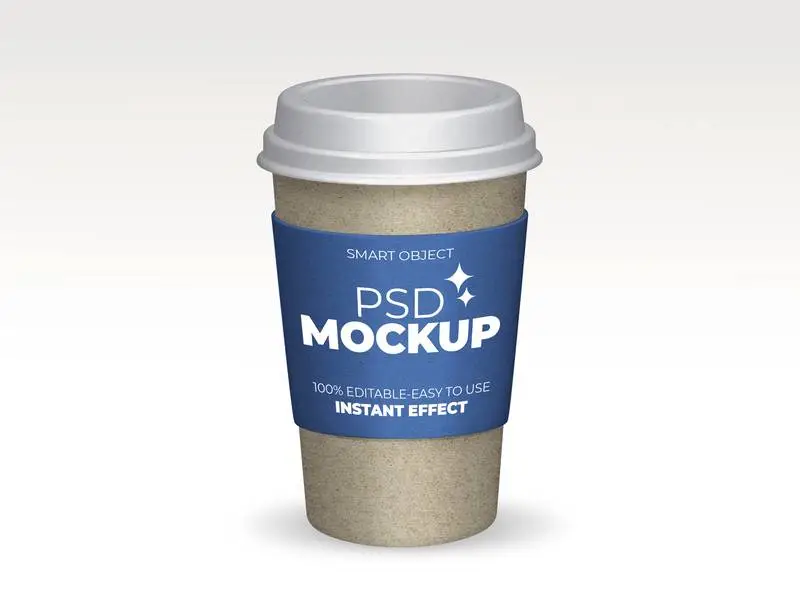 Takeaway Coffee Cup Mockup