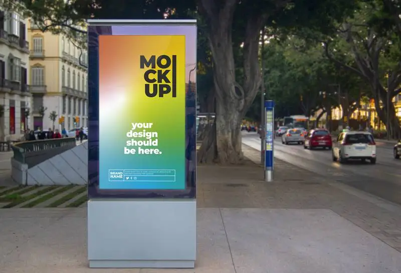 Outdoor Urban Advertisement Panel