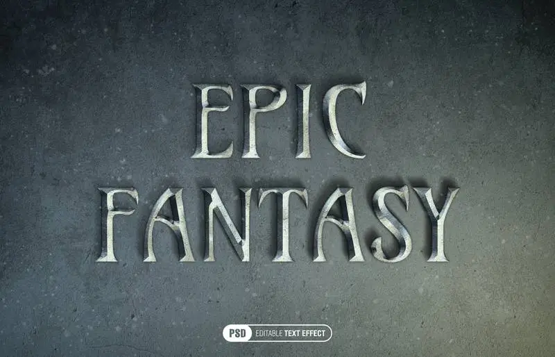Epic Fantasy Text Effect