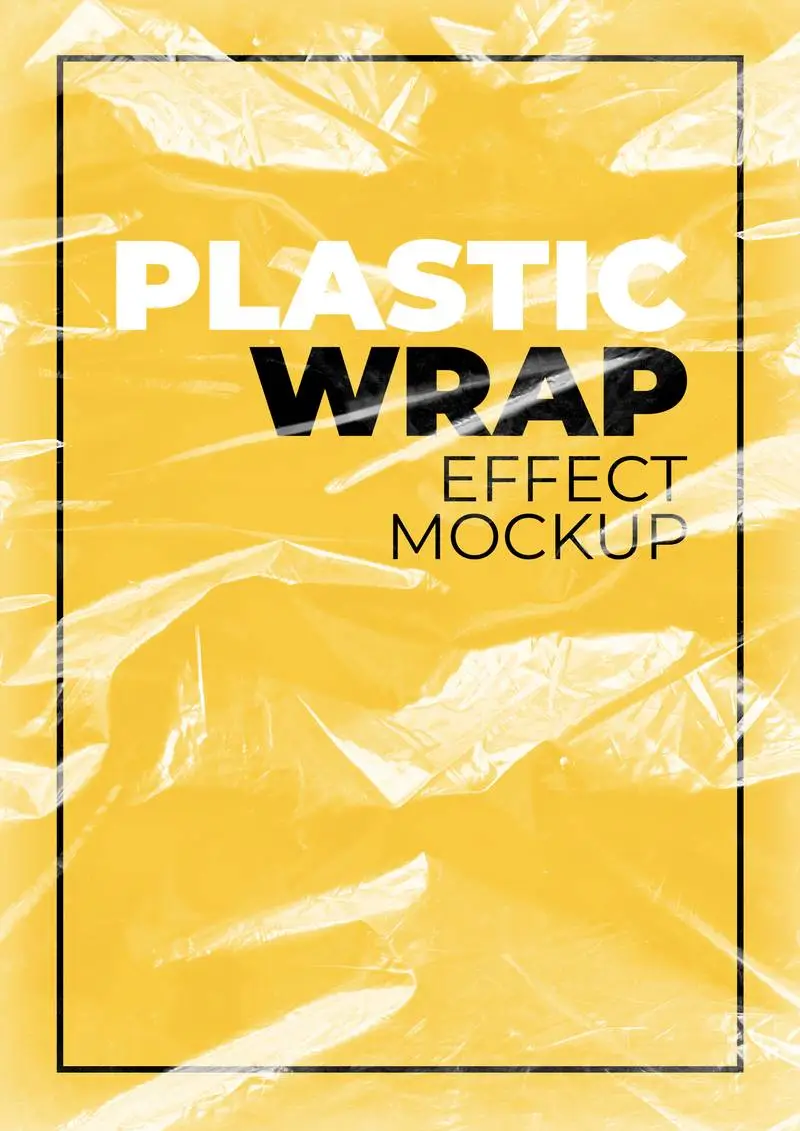 Plastic Wrap Mockup