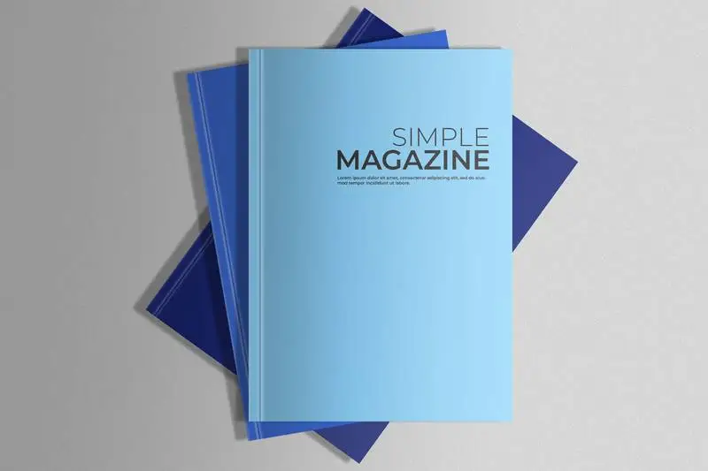 Pack of Magazines Mockup