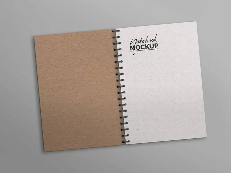 Open Notebook Mockup