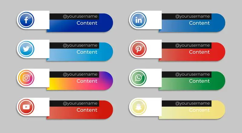 Collection of Social Media Banners