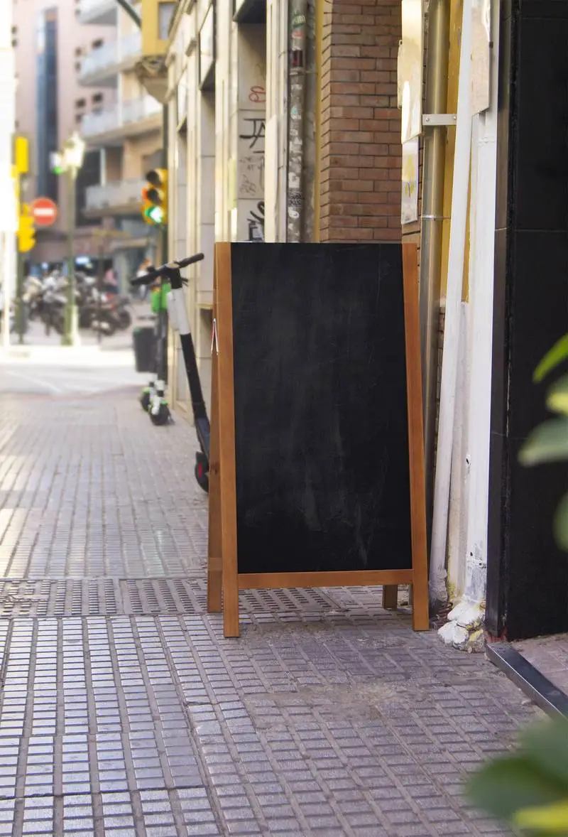 Street Chalkboard