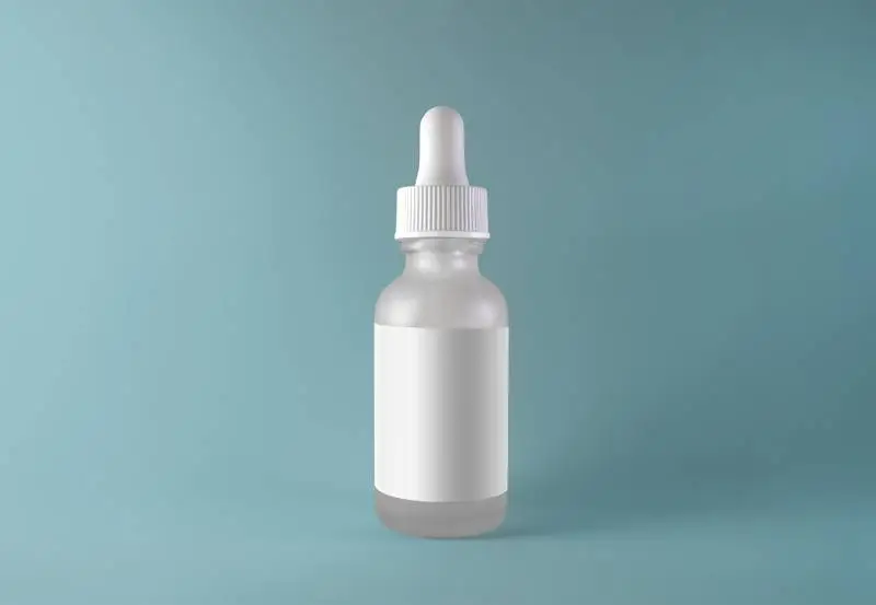 Little Dropper Bottle Isolated