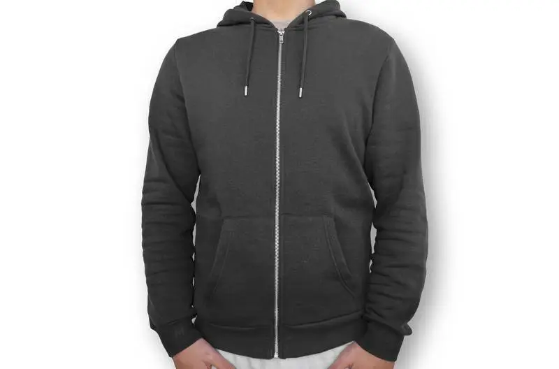 Black Hoodie with Zipper