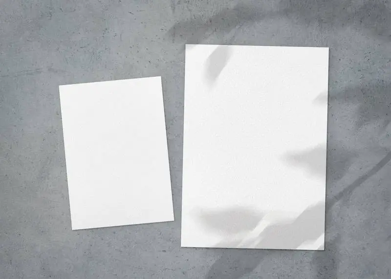 Set of A4 and A5 Sheets