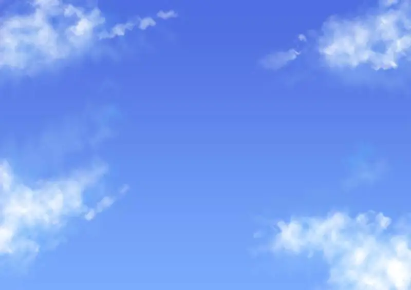 Blue Sky with Clouds