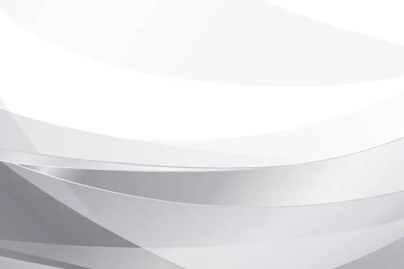 White and Grey Gradient Background with Waves