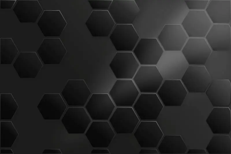 Black and White Geometric Background with Gradients