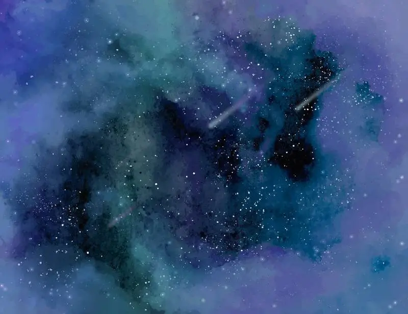 Stellar Watercolor Background