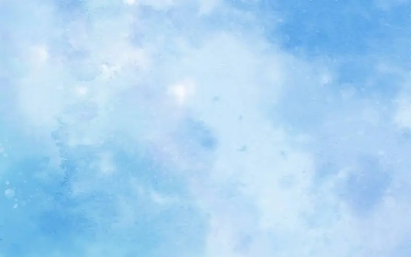 Blue Color Watercolor Background