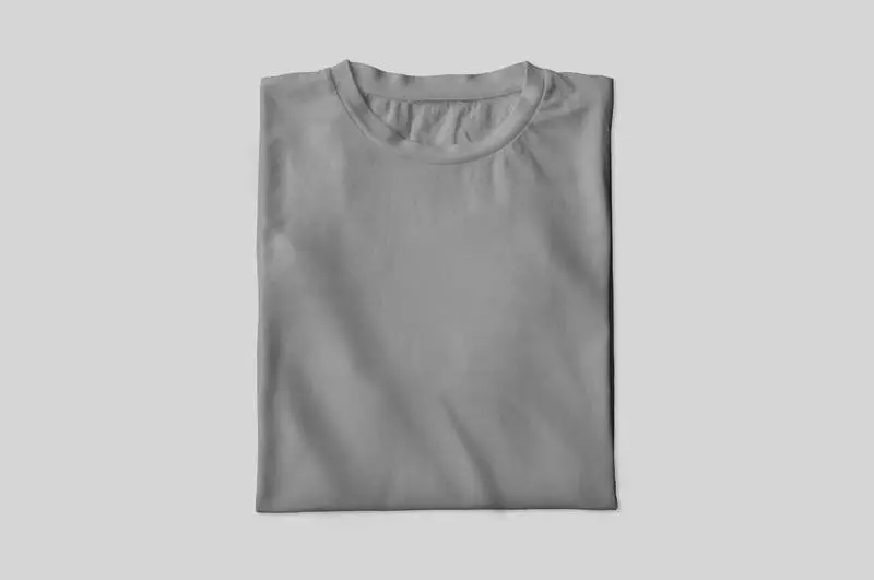 Grey Folded T-Shirt
