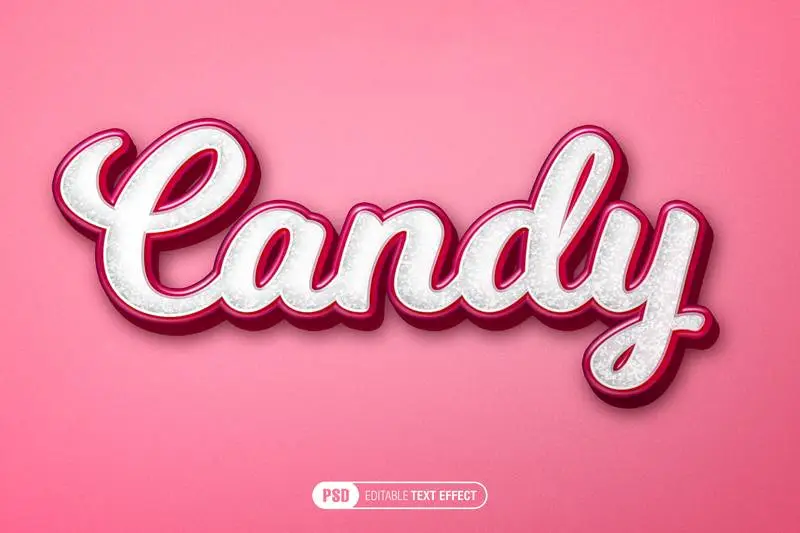 Candy Text Effect