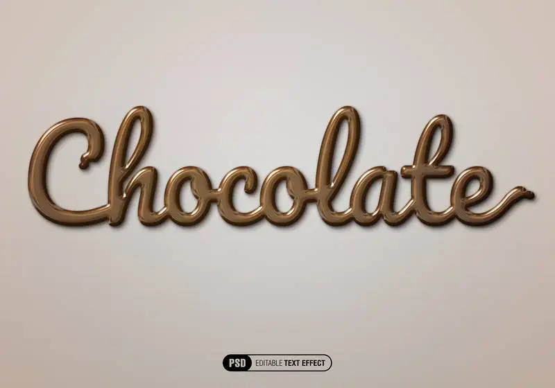 Chocolat Text Effect