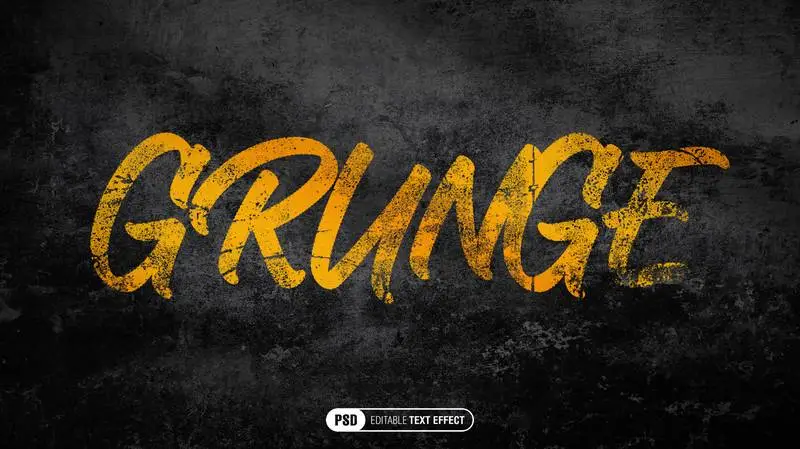 Grunge Text Effect