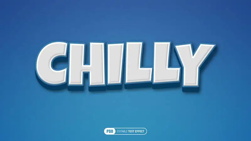 Chilly Text Effect