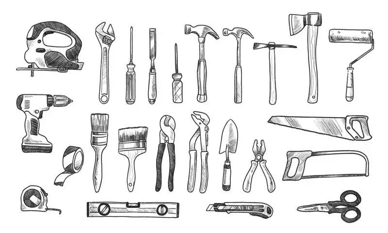 Brico Tools Doodles Collection
