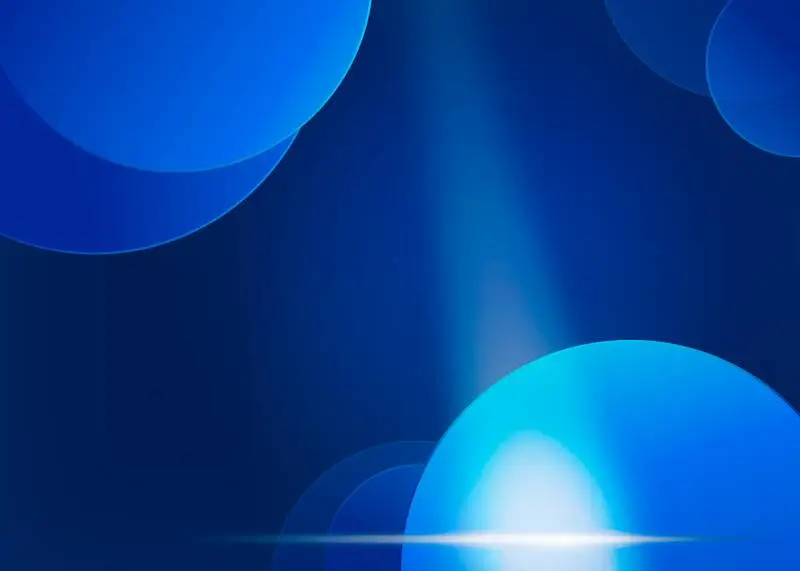 Stellar Background with Gradient and Lights