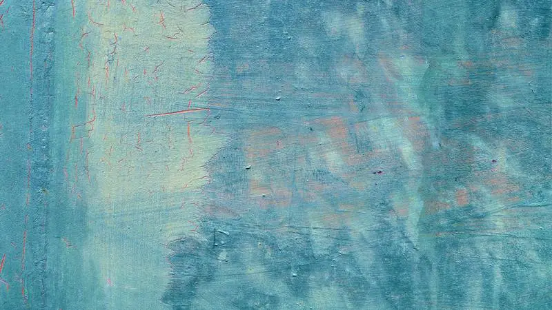 Blue Painted Surface Texture