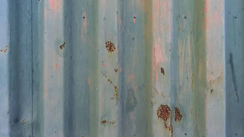 Green Metallic Rusty Wall Texture