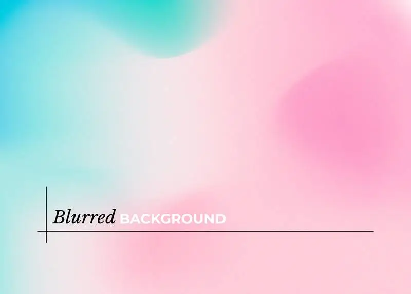 Modern Blurred Background with Pink and Blue Gradient