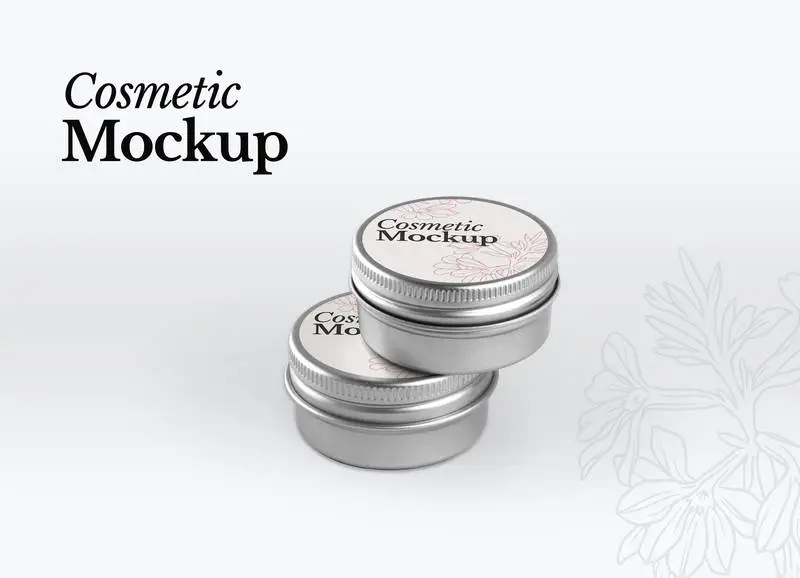 Cosmetic Advertisement Mockup