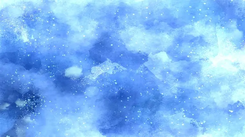 Blue Galactic Background