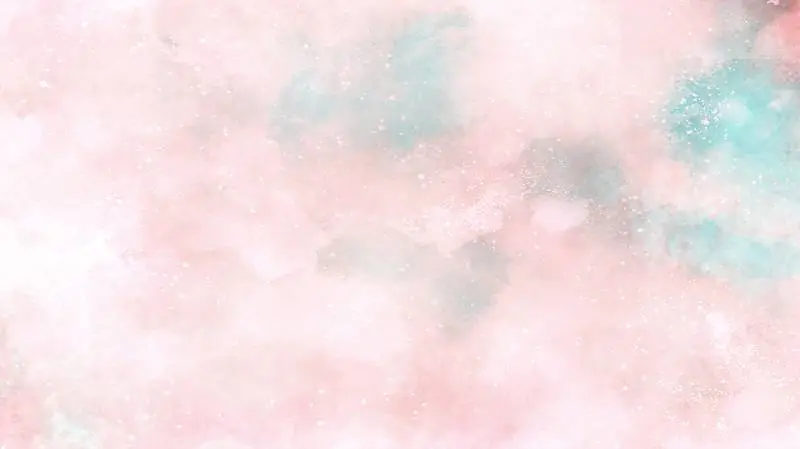 Pink and Green Watercolor Background