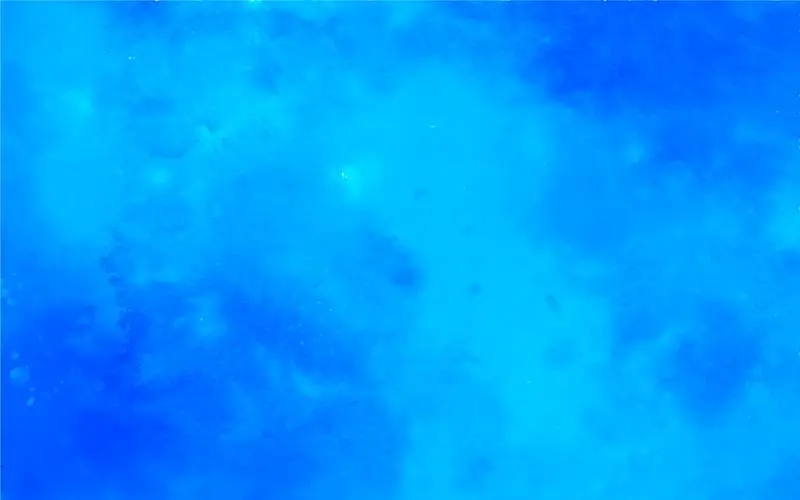 Fluorescent Blue Watercolor Background