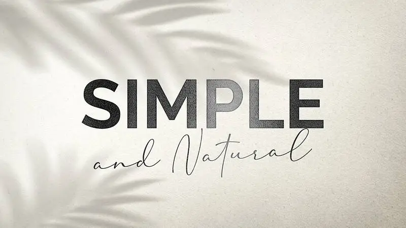Black Ink Text Embossed Mockup