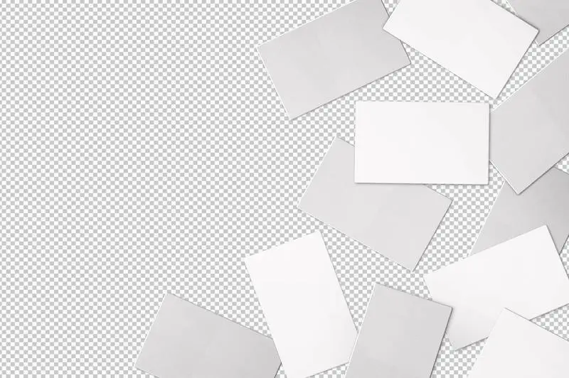 Isolated Disordered Business Cards
