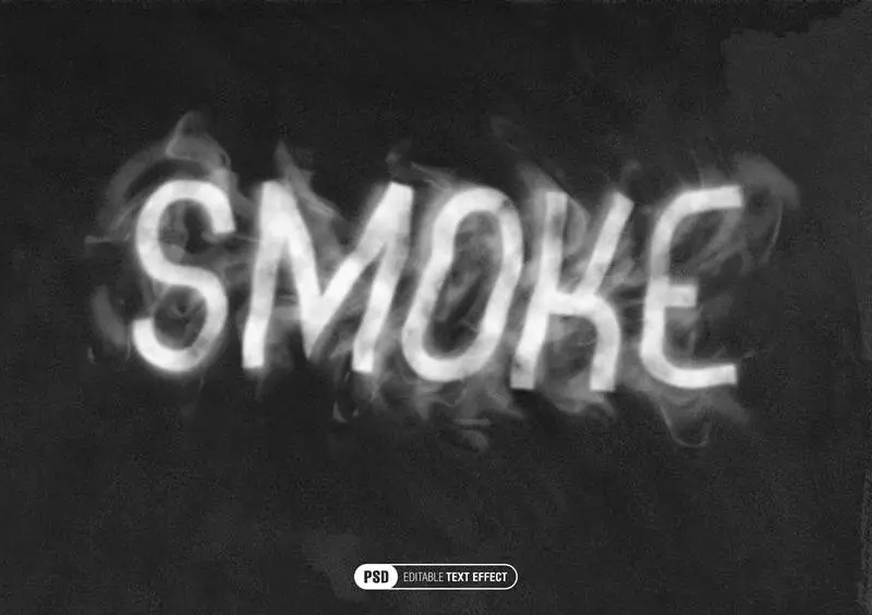 Smoke Text Effect