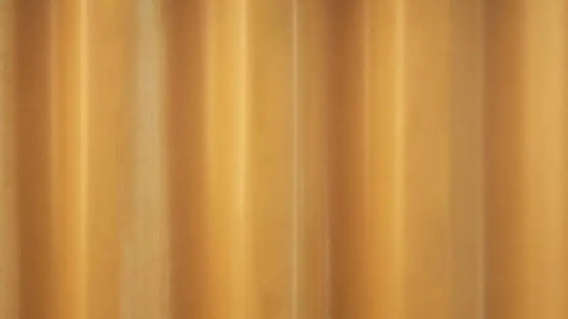Yellow Corrugated Metal Texture