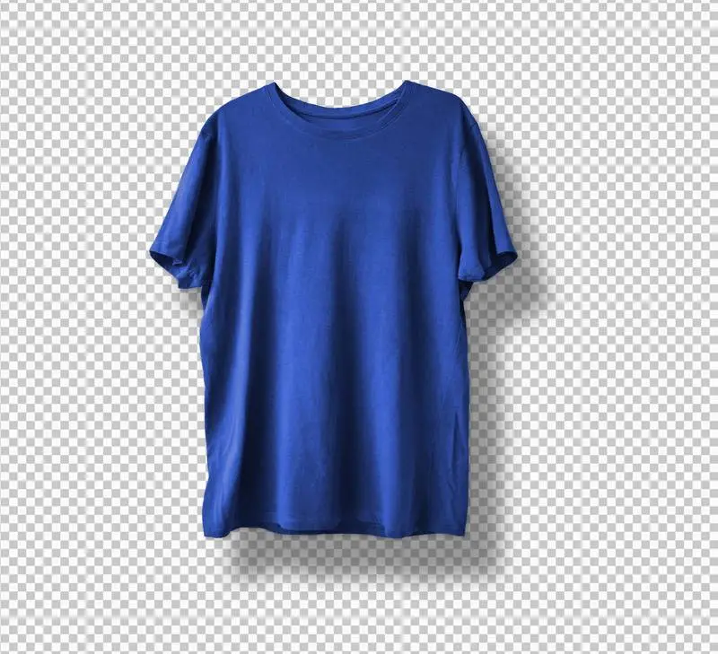 Isolated Blue T-Shirt