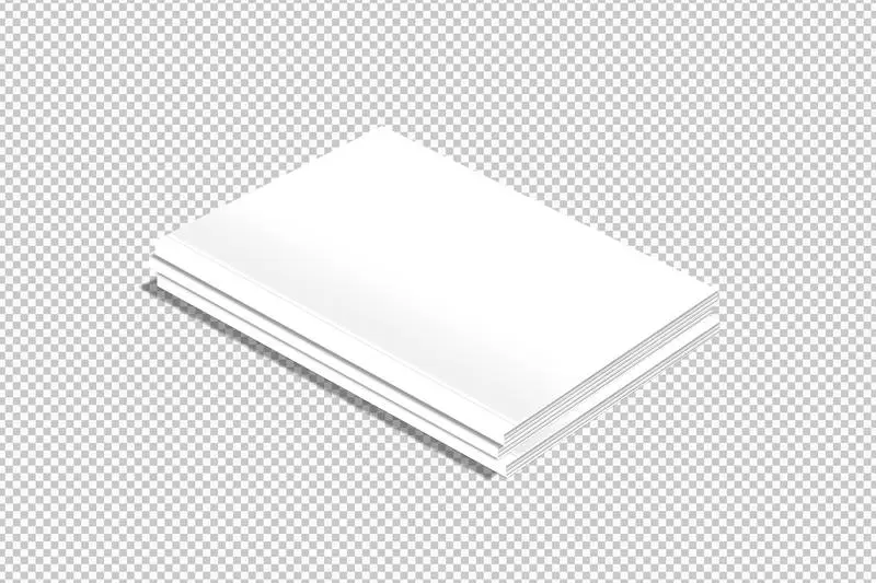 Isolated Collection of White Books